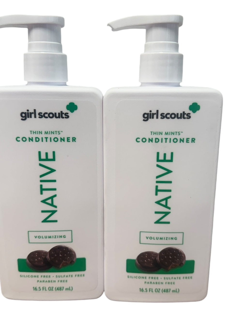 Girl Scouts Native Thin Mints Volumizing Conditioner - White & Green